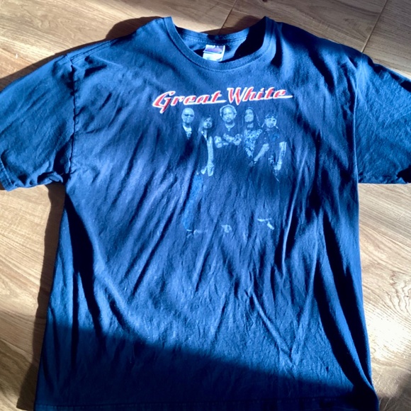 GREAT WHITE BAND Concert Shirt. Jack Russell Hair Metal Band 80’s rockers - Picture 1 of 7